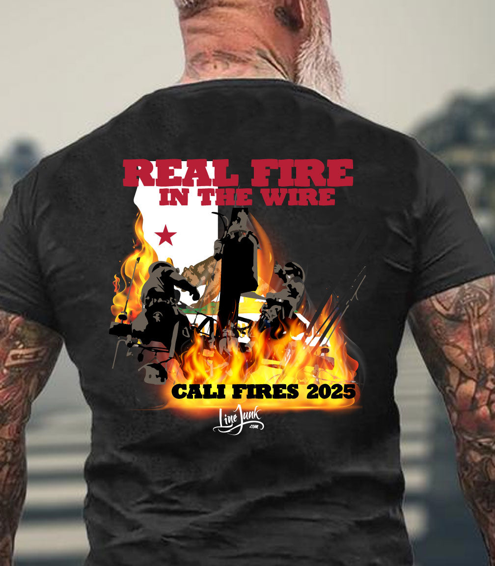 REal Fire in Wire Cali 2025