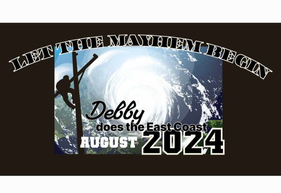 Debby 2024 sticker