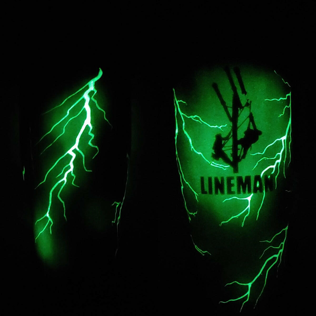 Lineman Glow In Dark Tumbler