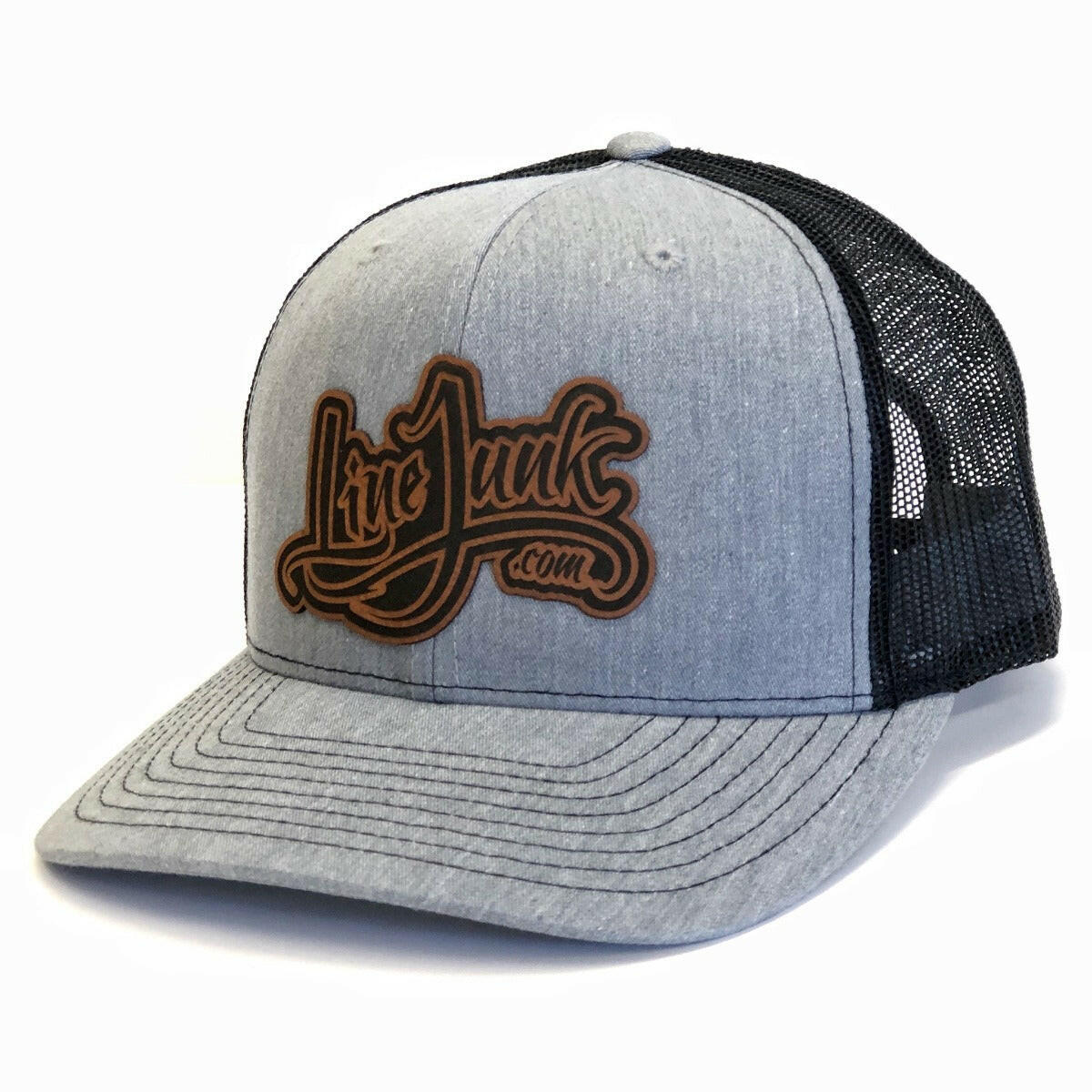 Linejunk Lineman Hat with leather logo