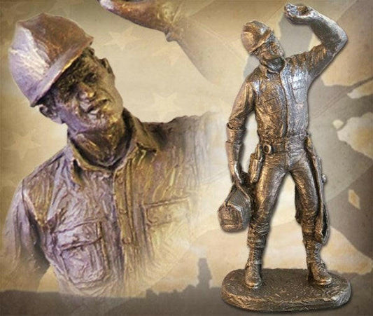 Lineman Statue LINEMAN – BRONZETONE MG1270