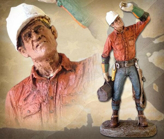 Lineman Statue LINEMAN – HANDPAINTED MG2270