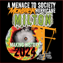 Milton Hurricane Sticker